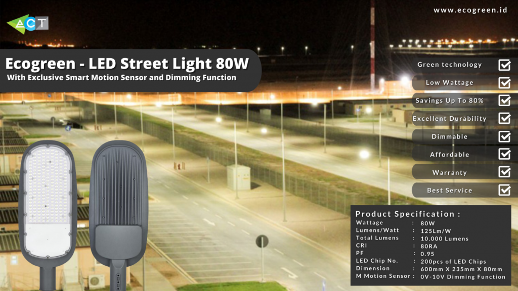 Mengganti Lampu Jalan Mercury Menjadi LED, Tapi Jangan Hanya LED Umum